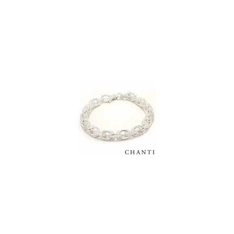 Ankerarmband aus Silber 22 cm x 8,8 mm