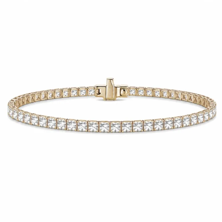 Tennisarmband 2,69 ct aus 14 Karat Gold
