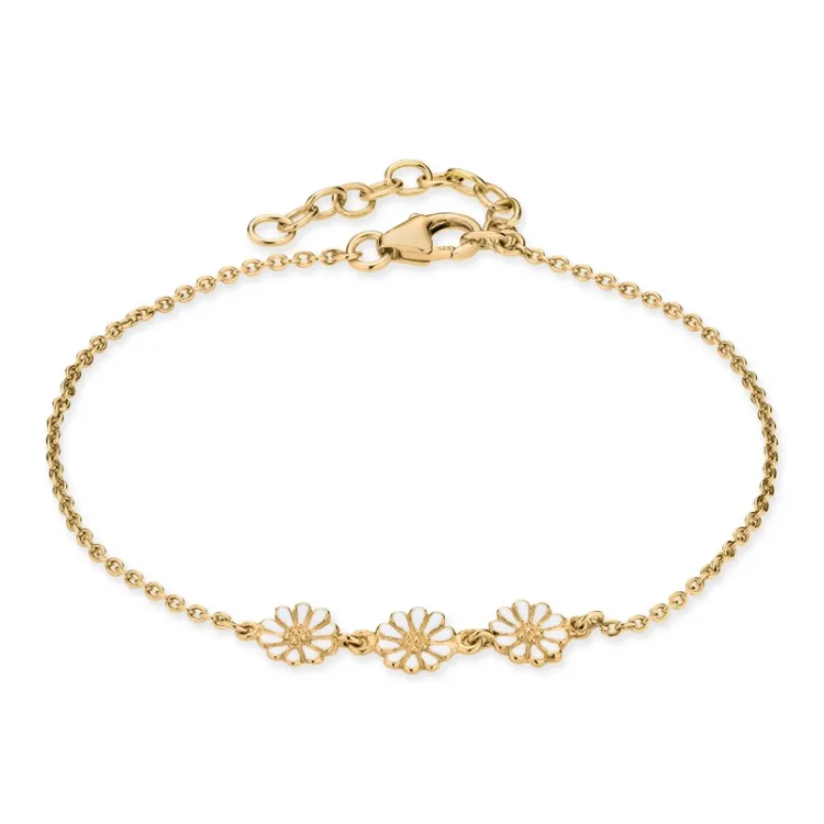 Marguerite Armband aus vergoldetem Sterlingsilber - Maggie