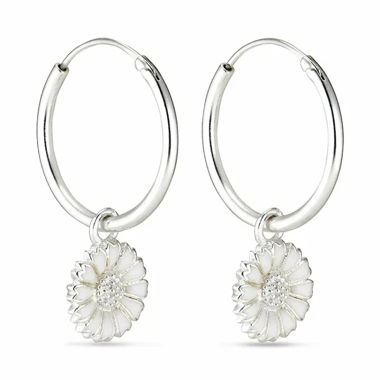 18 mm Marguerite Kreole in Silber - Marie