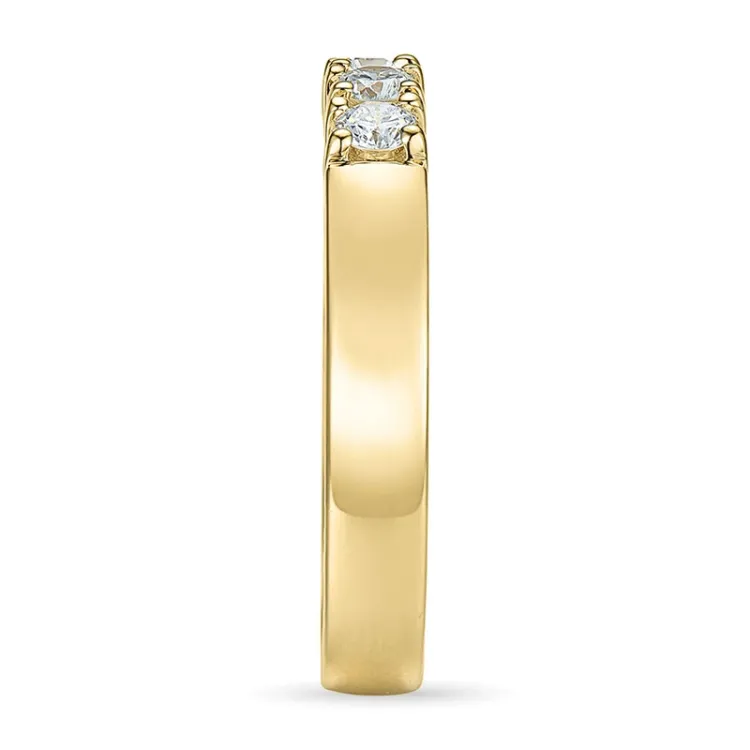 Kampagne - Memoirering in 14 Karat Gold 5 x 0,07 ct