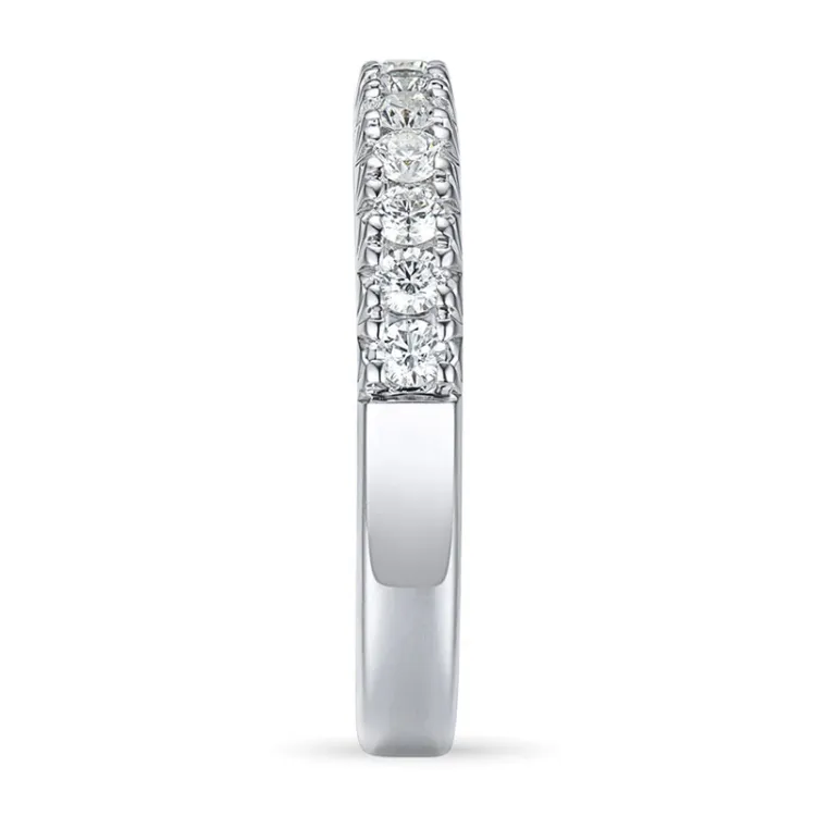 Diamant memoirering in 14 karat weißgold 0,50 ct
