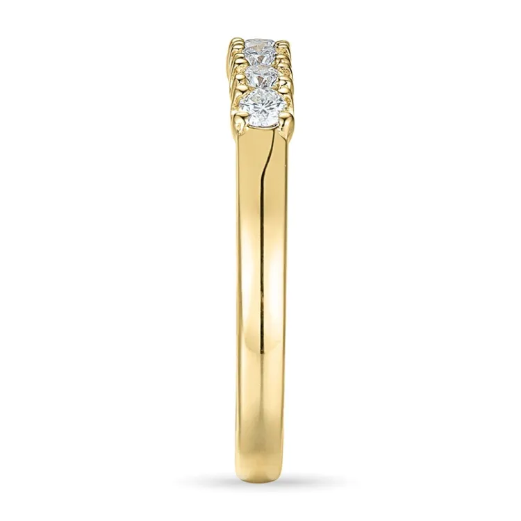Diamant memoirering in 14 karat gold 0,21 ct