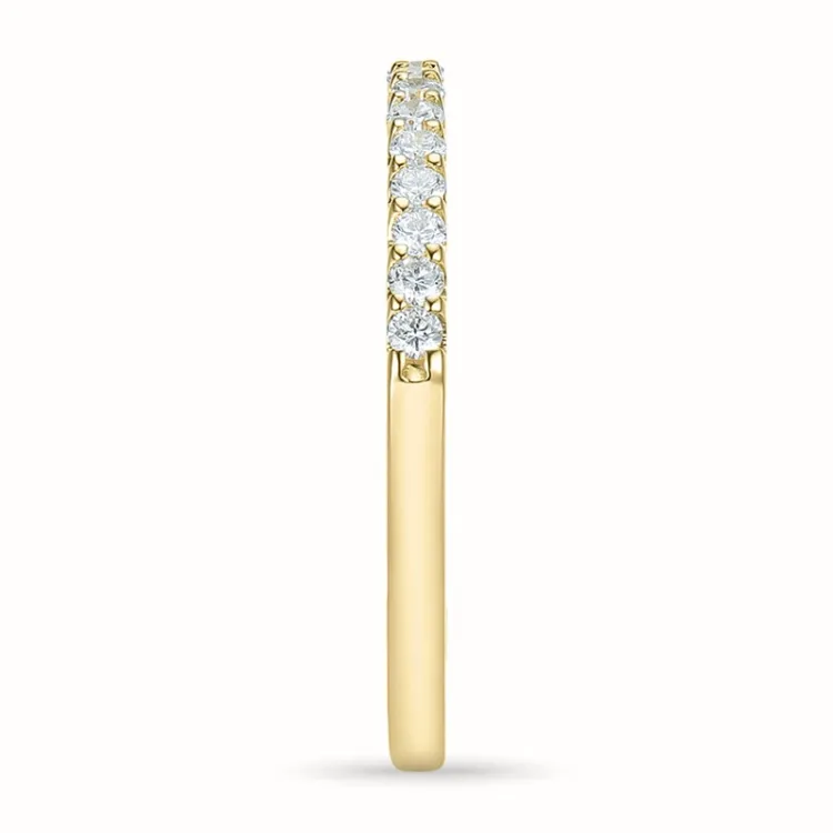 Diamant memoirering in 14 karat gold 0,25 ct