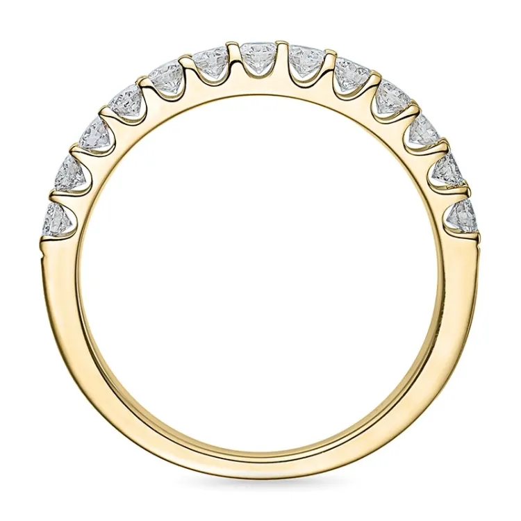 Diamant memoirering in 14 karat gold 0,51 ct