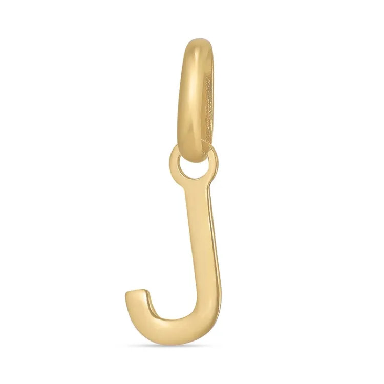 buchstab j Anhänger aus 8 Karat Gold - My Letter