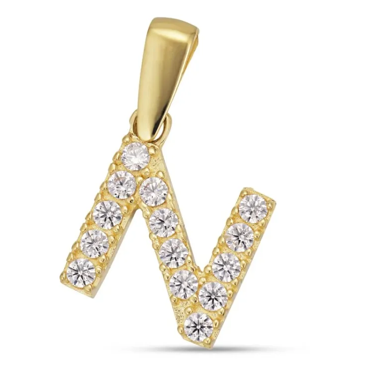 buchstab n Anhänger aus 8 Karat Gold - My Letter