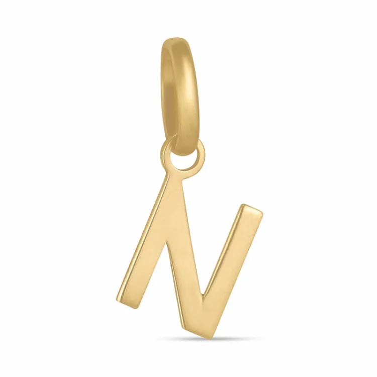 buchstab n Anhänger aus 8 Karat Gold - My Letter