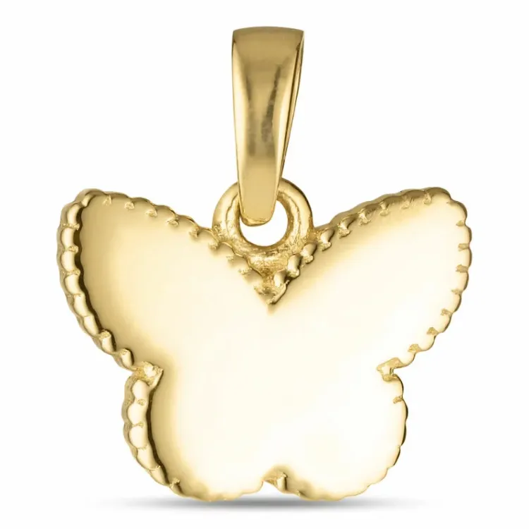 Schmetterlinge Anhänger aus 9 Karat Gold - Gold Collection