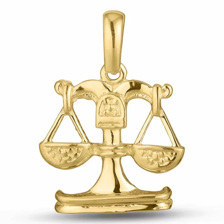 sternzeich waage Anhänger aus 8 Karat Gold - Gold Collection