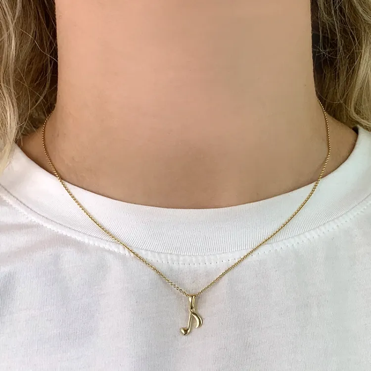 Knoten Anhänger aus 8 Karat Gold - Gold Collection