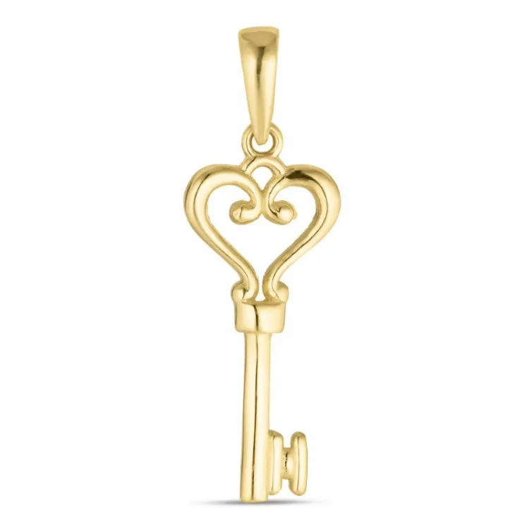 Schlüssel Anhänger aus 8 Karat Gold - Gold Collection
