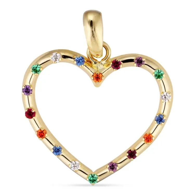 Herz Anhänger aus 9 Karat Gold - Gold Collection