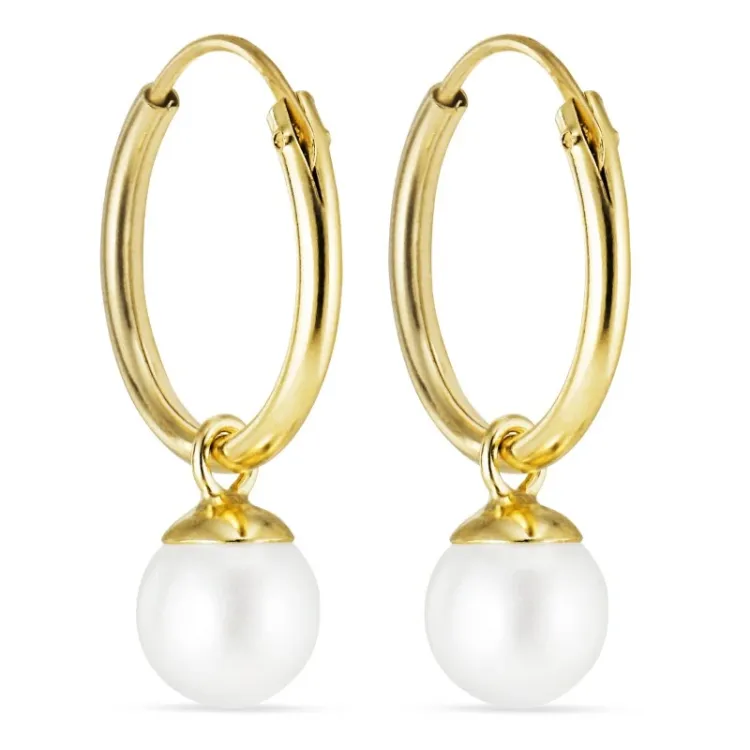 12 mm Kreole in 9 Karat Gold - Gold Collection