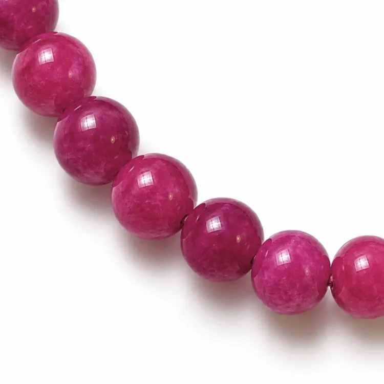 pink Turmalin Armband aus vergoldetem Stahl - AURA