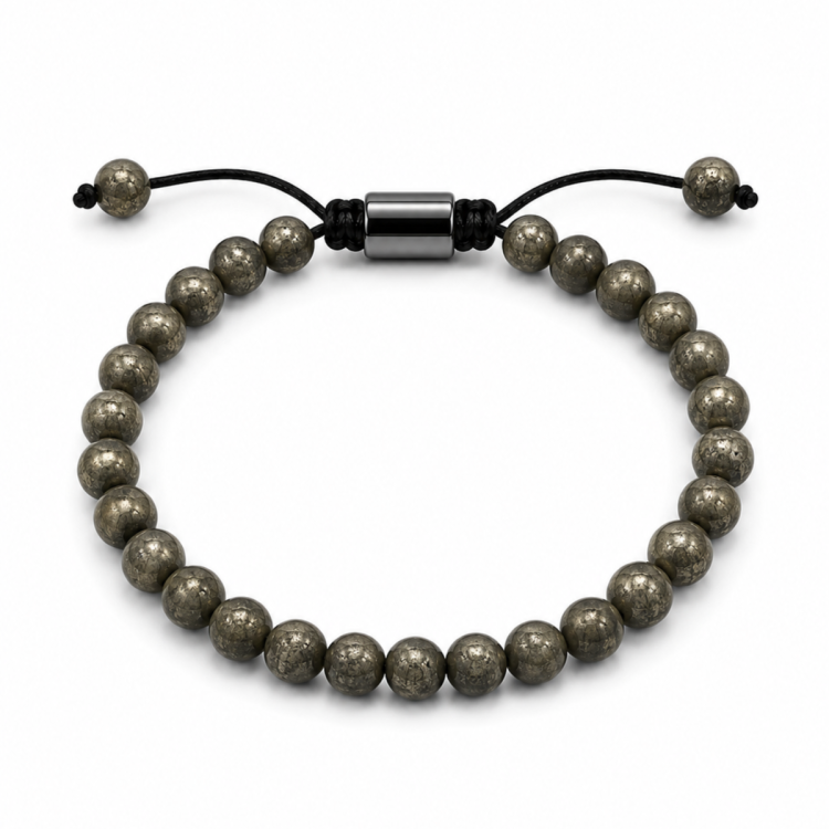 Pyrit Armband aus elastisches