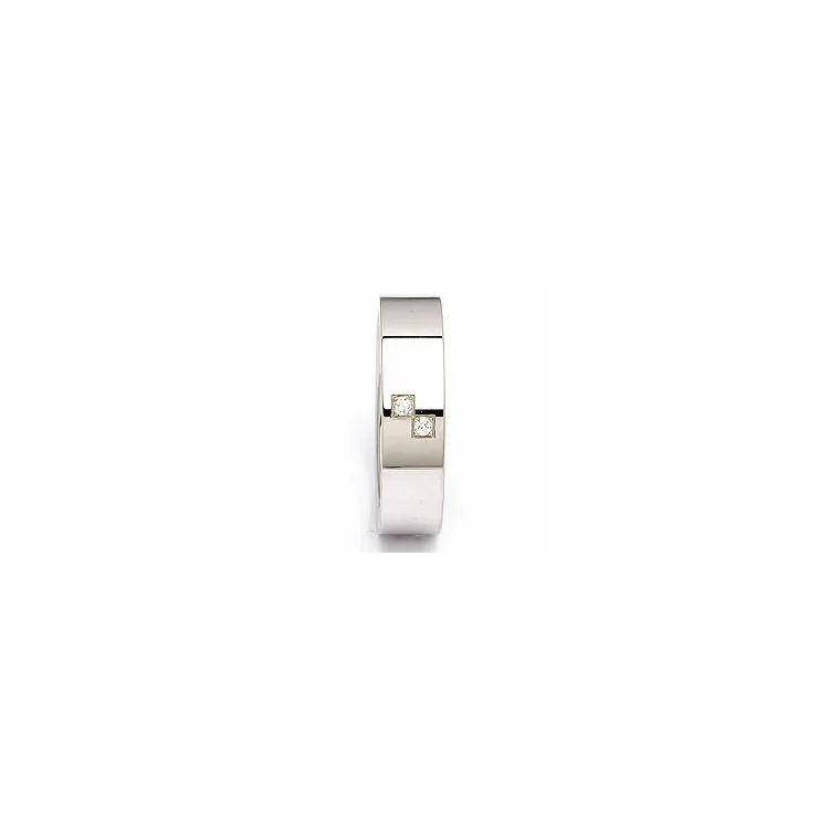 Trauring in Silber 0,030 ct