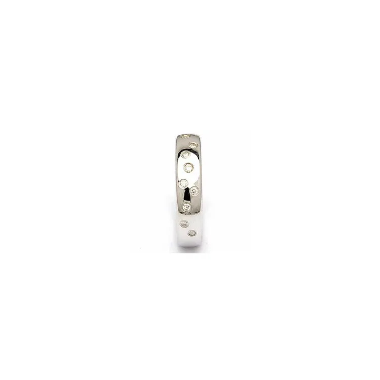 Trauring in Silber 0,126 ct