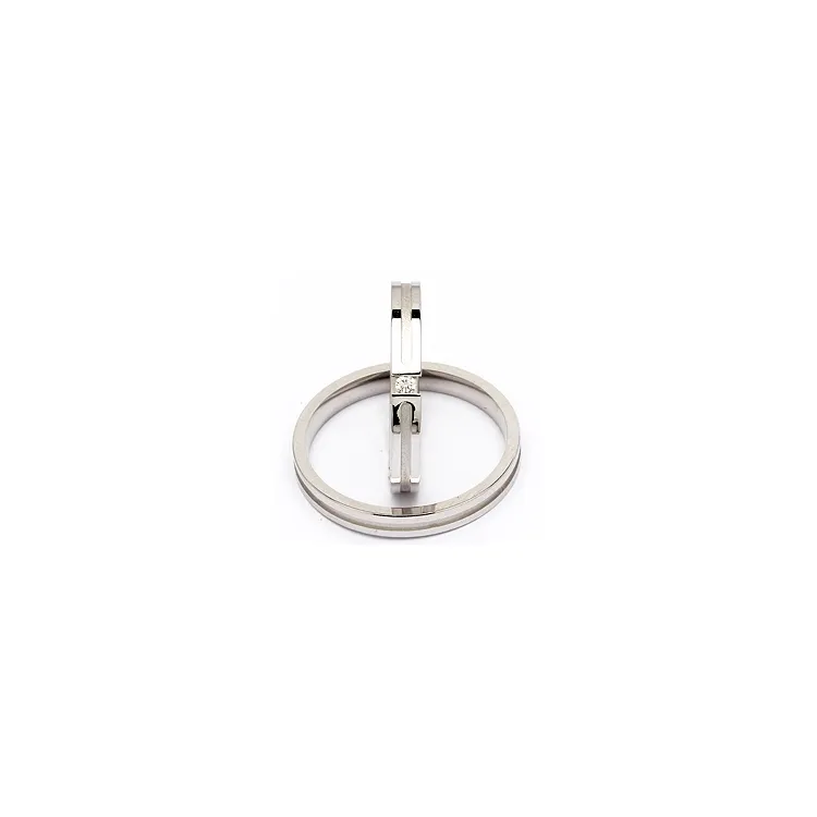 Trauringe aus 14 Karat Weißgold 0,03 ct - set