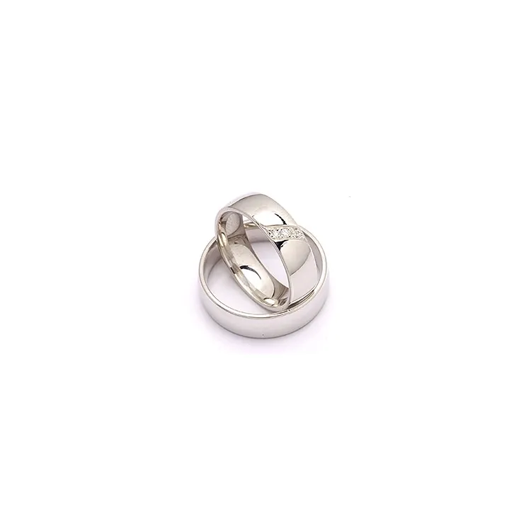 Trauringe in Silber 0,031 ct