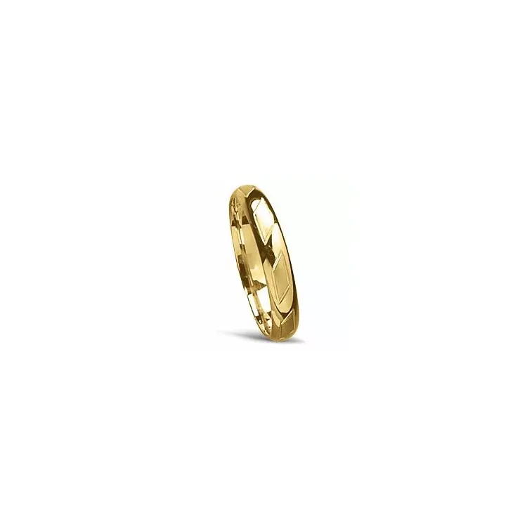 Trauring aus 14 Karat Gold