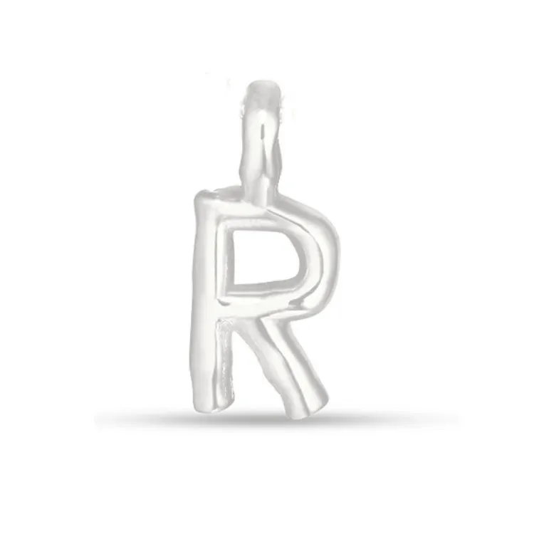 buchstab r Anhänger aus Silber - My Letter