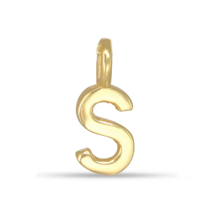buchstab s Anhänger aus vergoldetem Sterlingsilber - My Letter