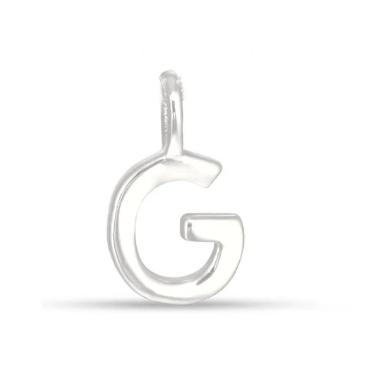 buchstab g Anhänger aus Silber - My Letter