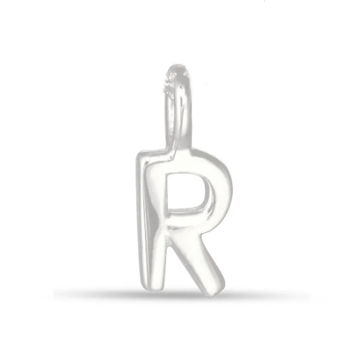 buchstab r Anhänger aus Silber - My Letter