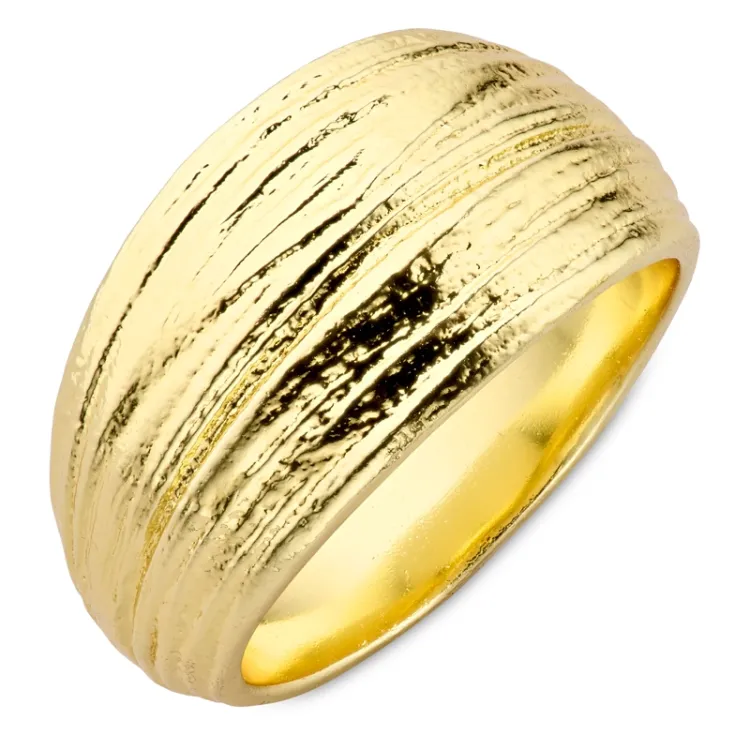 Ring aus vergoldetes Messing - Eliné