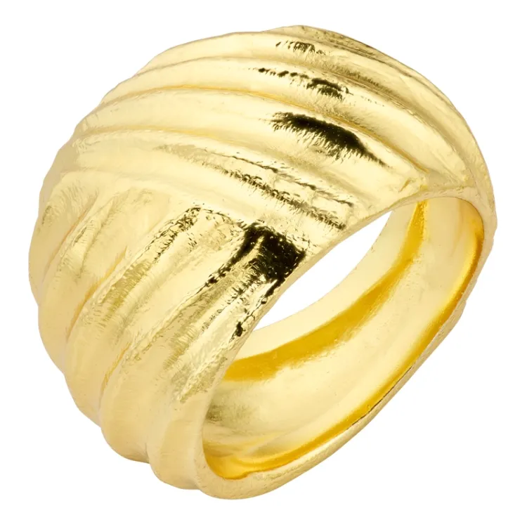 Ring aus vergoldetes Messing - Eliné