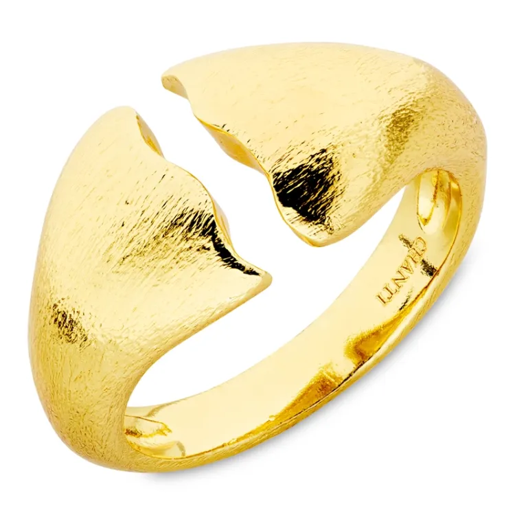Ring aus vergoldetes Messing - Eliné