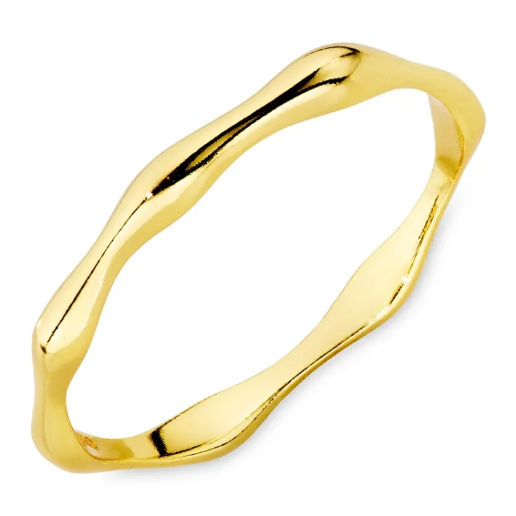 Ring aus vergoldetes Messing - Eliné