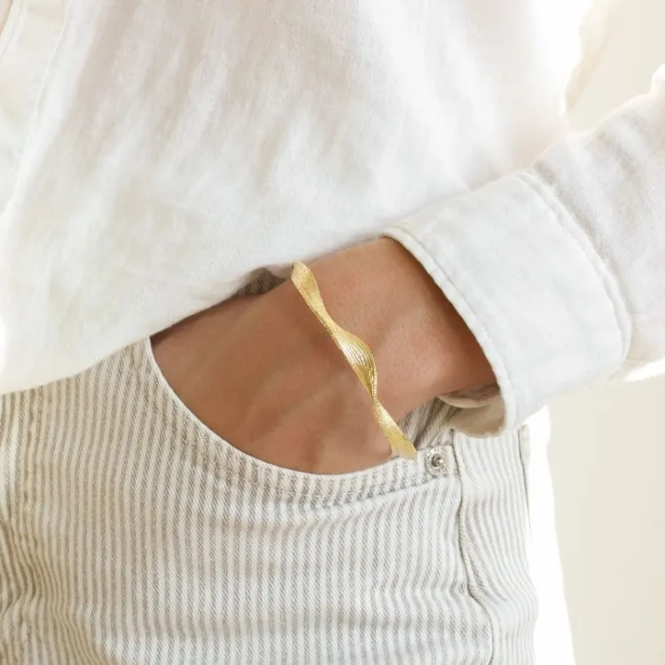 Armband aus vergoldetes Messing - Eliné