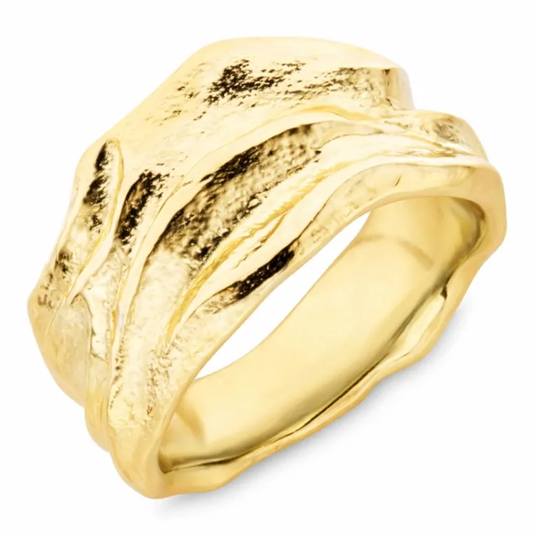 Ring aus vergoldetes Messing - Eliné