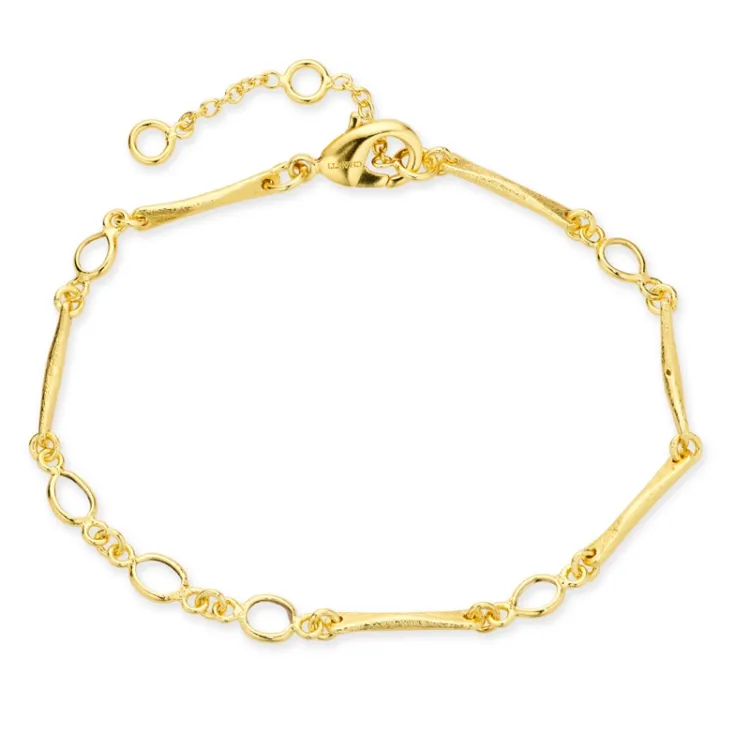 Armband aus vergoldetes Messing - Eliné