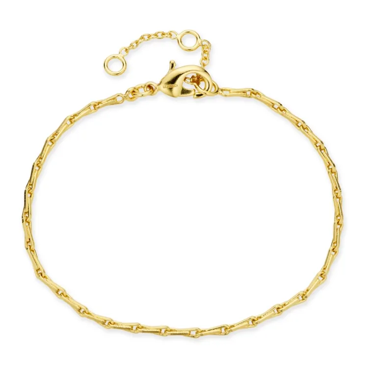 Armband aus vergoldetes Messing  x 2,0 mm  - Eliné