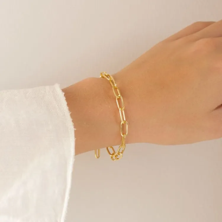 Armband aus vergoldetes Messing - Eliné