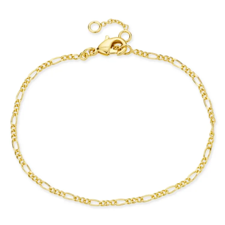 Armband aus vergoldetes Messing  x 2,1 mm  - Eliné
