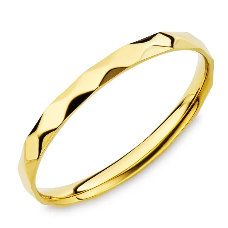 Wasserfest Ring aus vergoldetem Edelstahl - OCEANA