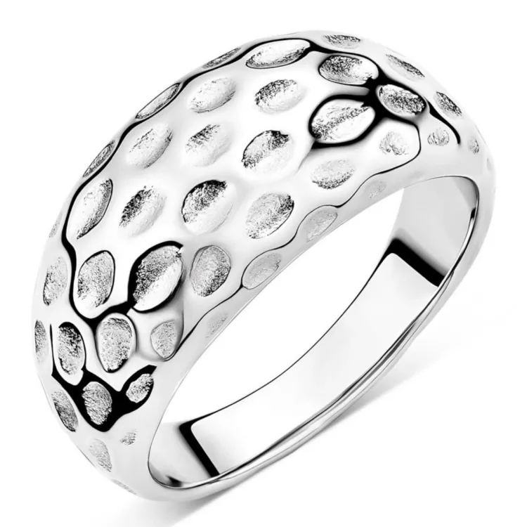 Wasserfest Ring aus Stahl - OCEANA