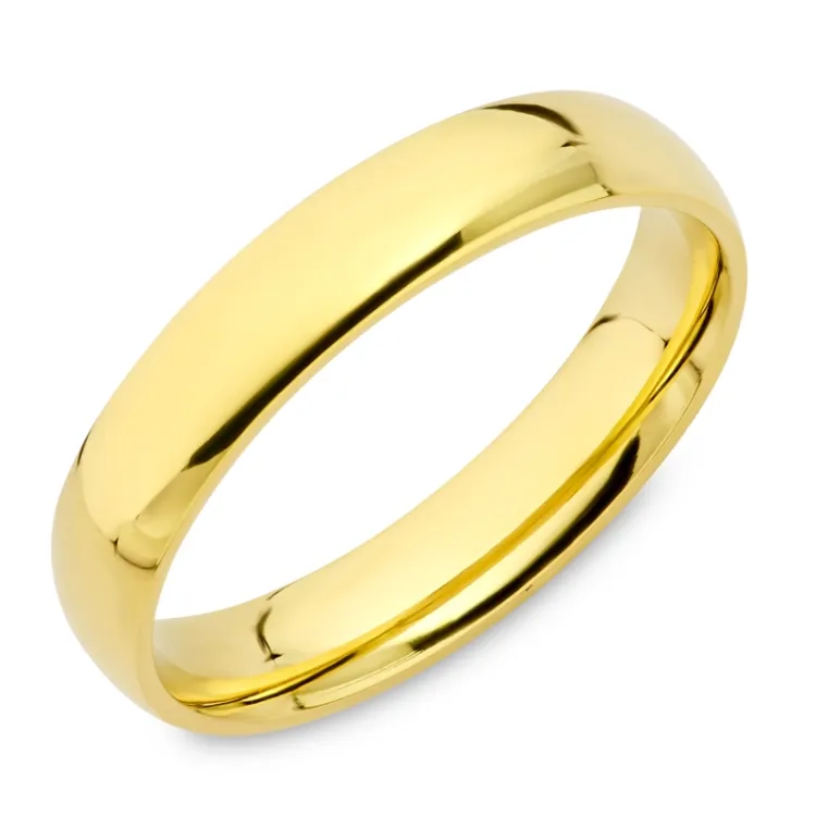 Wasserfest Ring aus vergoldetem Edelstahl - OCEANA