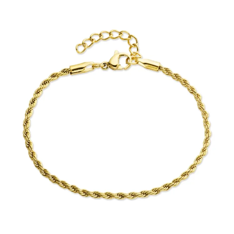 Wasserfest Armband aus vergoldetem Stahl - OCEANA