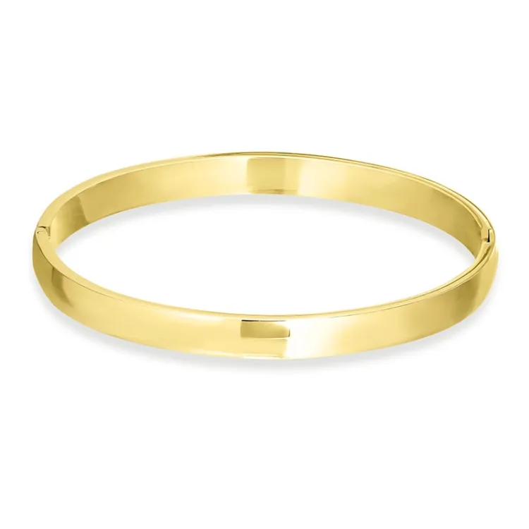 Wasserfest 6 mm Armreif aus vergoldetem Stahl - OCEANA
