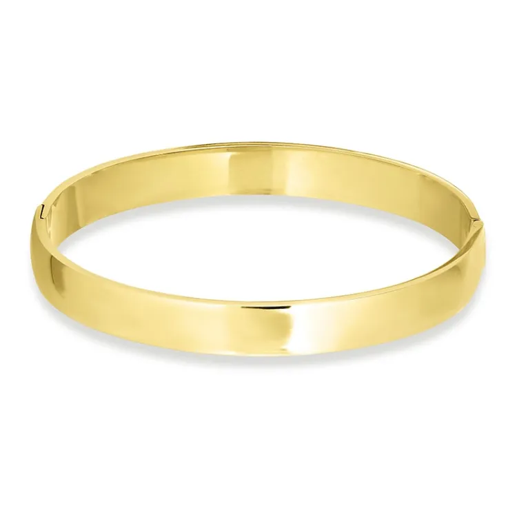 Wasserfest 8 mm Armreif aus vergoldetem Edelstahl  x 8 mm  - OCEANA