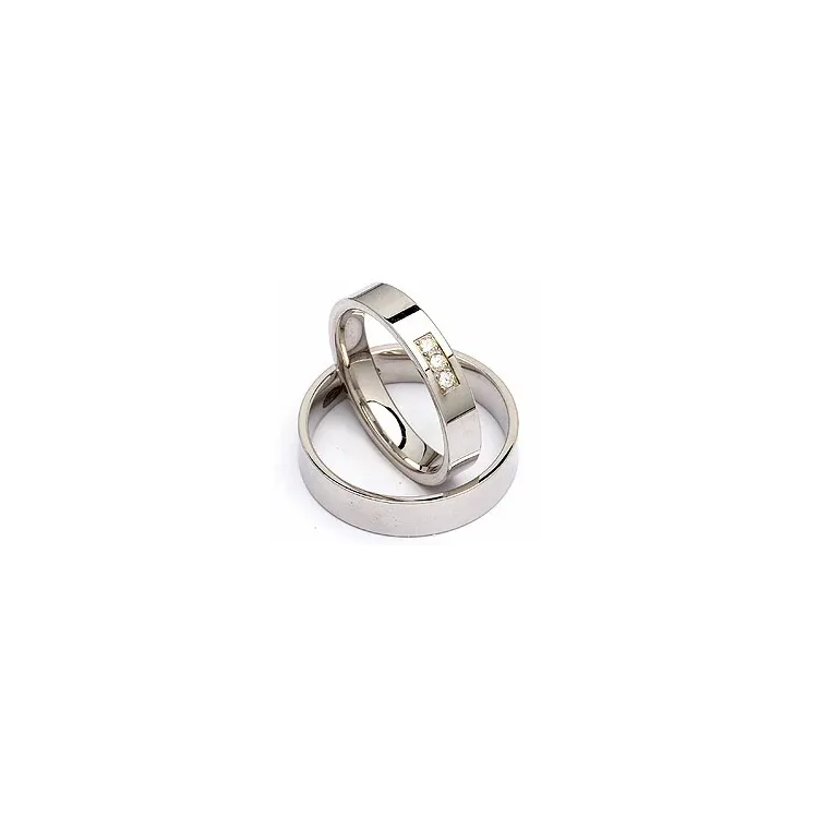 Trauringe in Silber 0,060 ct