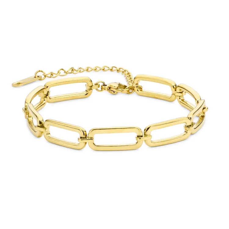 Wasserfest Armband aus vergoldetem Edelstahl  x 7,0 mm  - OCEANA