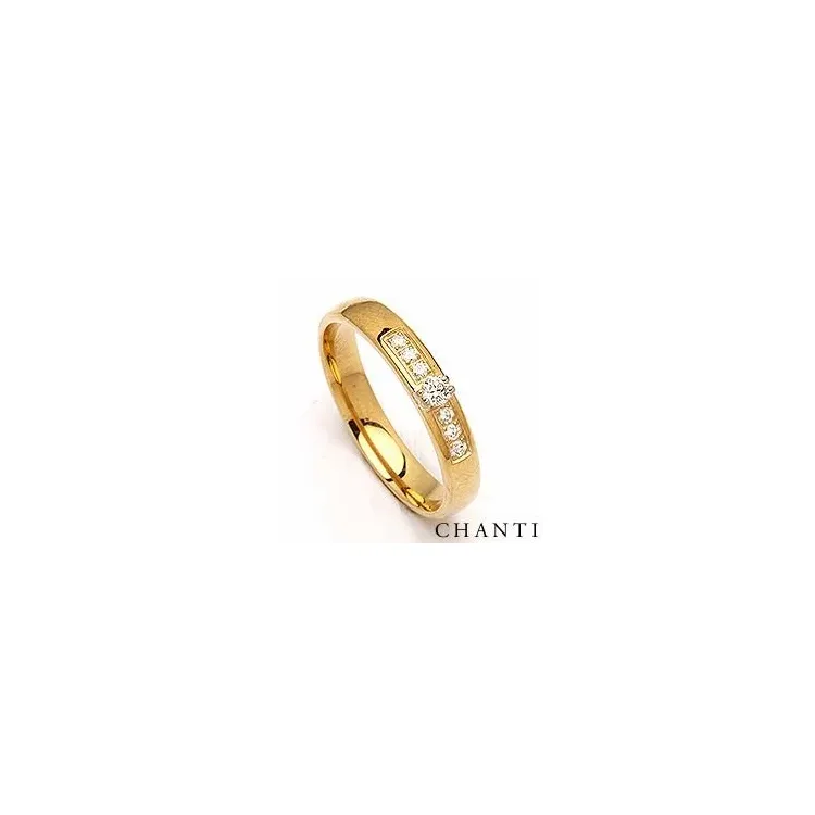 Brillant Trauring aus 9 Karat Gold 0,189 ct