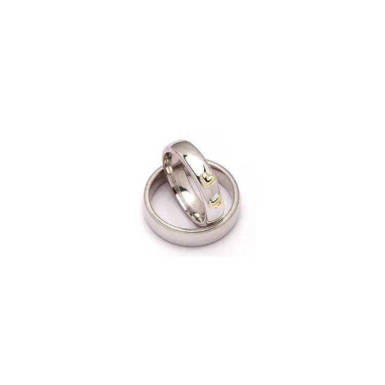 Trauringe in Silber und Gelbgold