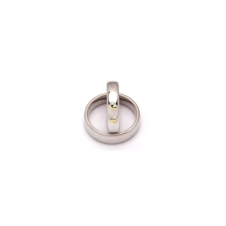 Trauringe in Silber und Gelbgold